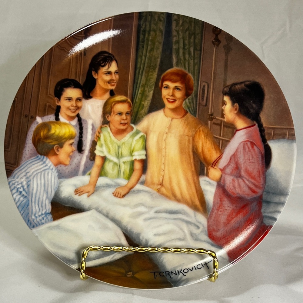 Vintage 1986 Third Plate in Sound of Music Collectors Plates #5738A EM Knowles